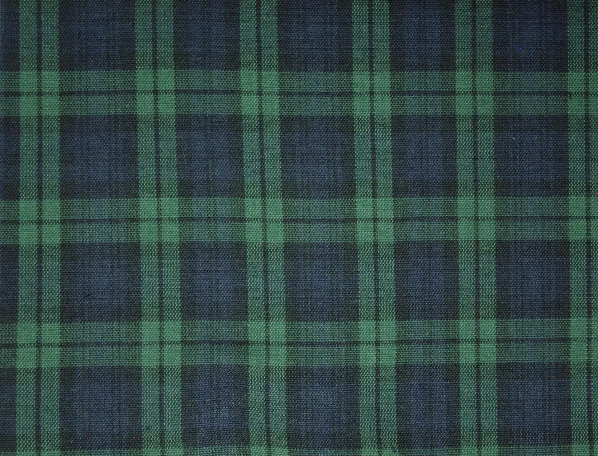 Black Watch fabric woven by Marton Mills