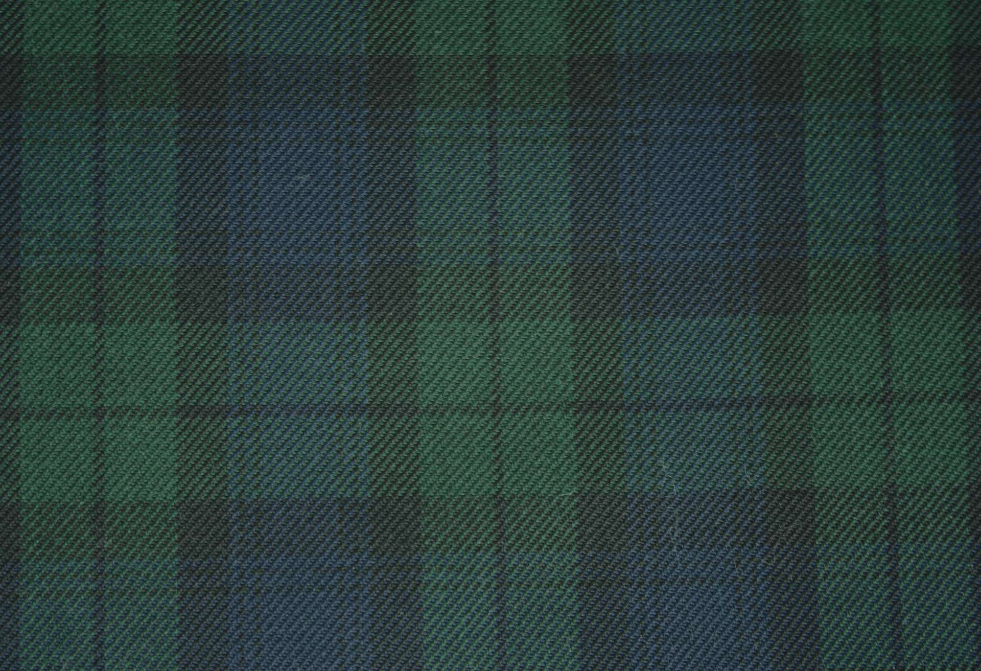 Black Watch fabric woven by Marton Mills