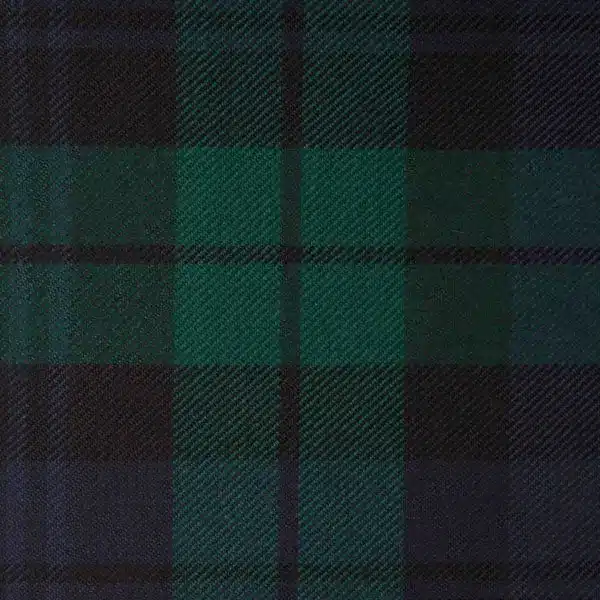 Black Watch fabric woven by Marton Mills