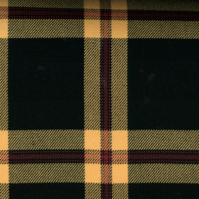 Black Yellow Check* fabric woven by Marton Mills