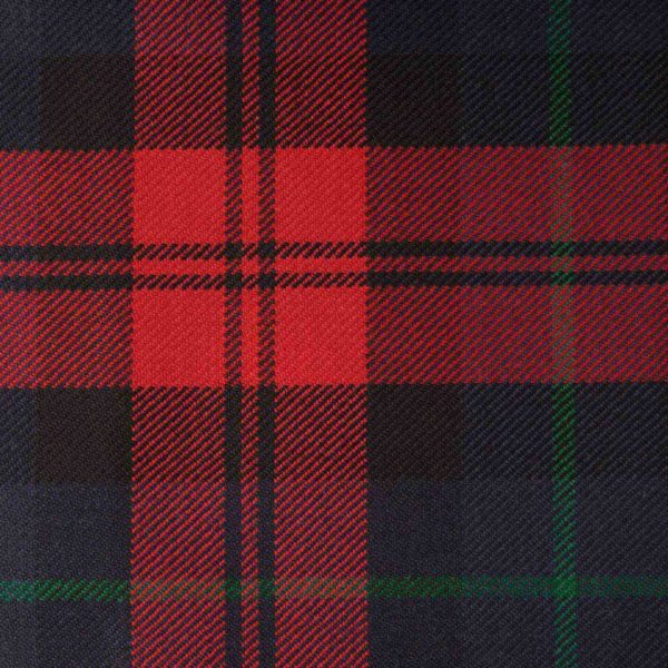 Maclauchlan Red fabric woven by Marton Mills