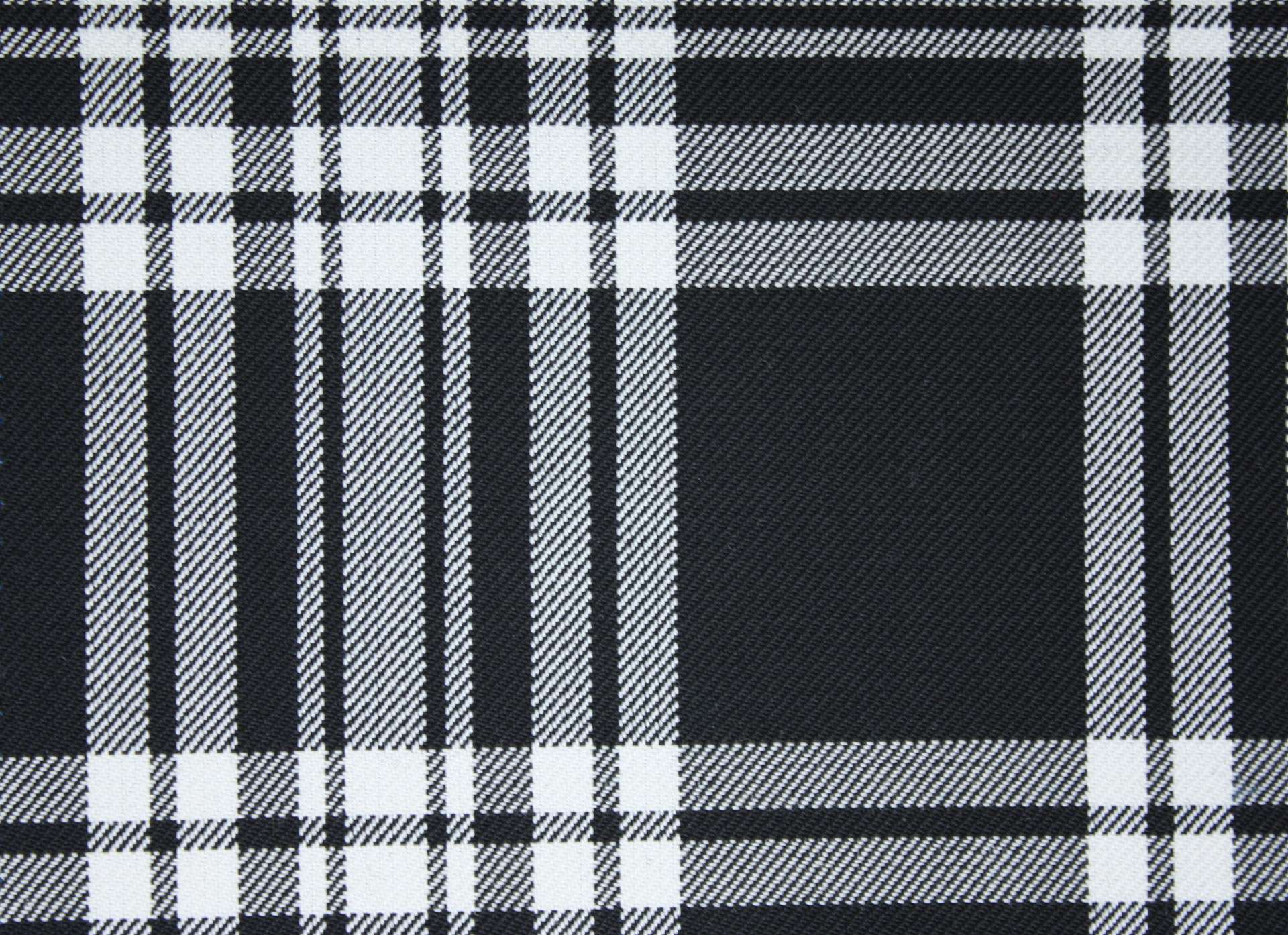 Menzies Black fabric woven by Marton Mills