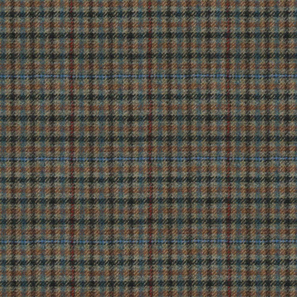 Multicheck fabric woven by Marton Mills