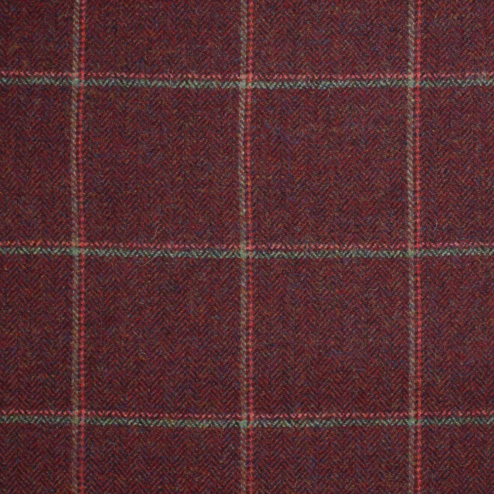 Pheasant Agate Lovat Flame fabric woven by Marton Mills