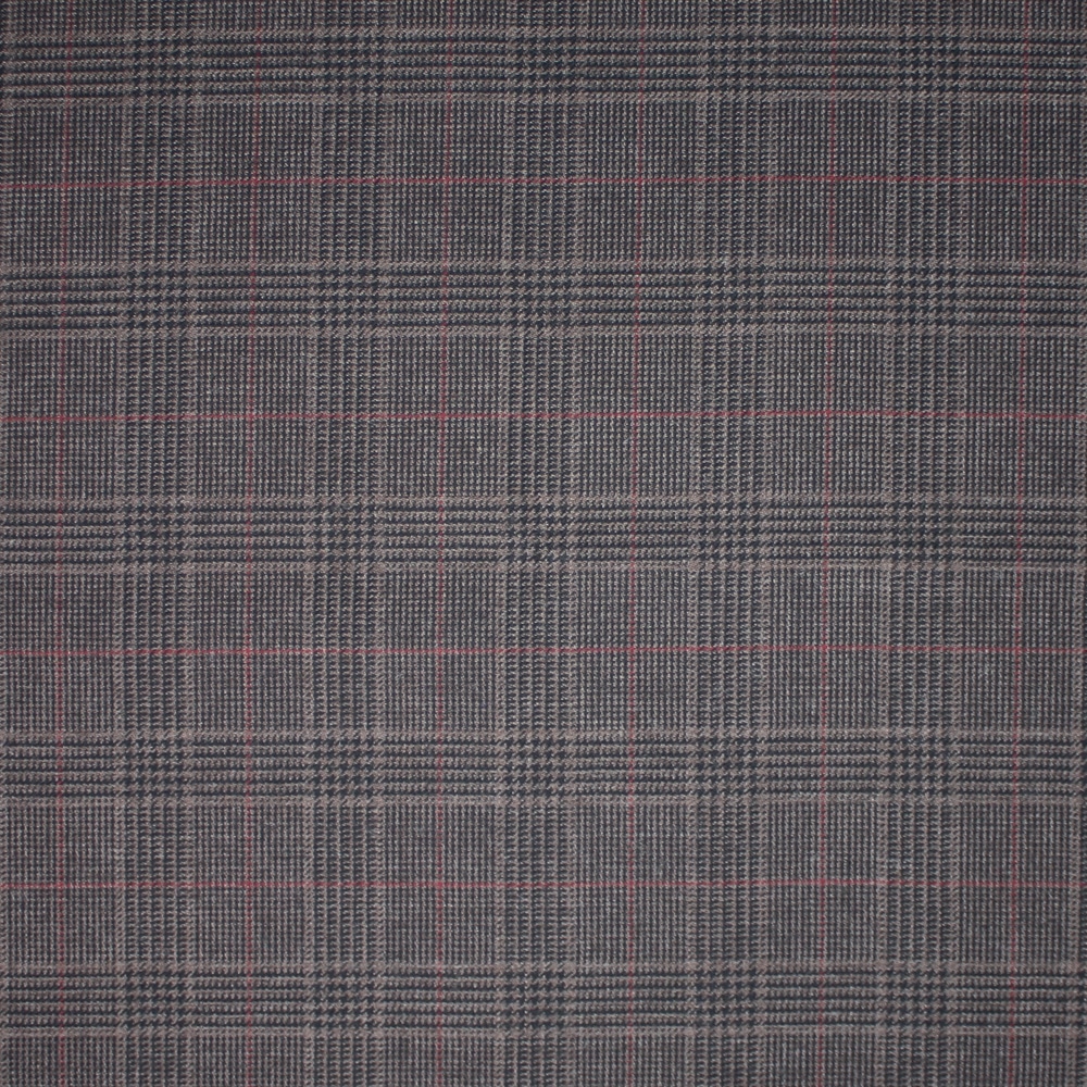 Prince of Wales Brown & Red fabric woven by Marton Mills