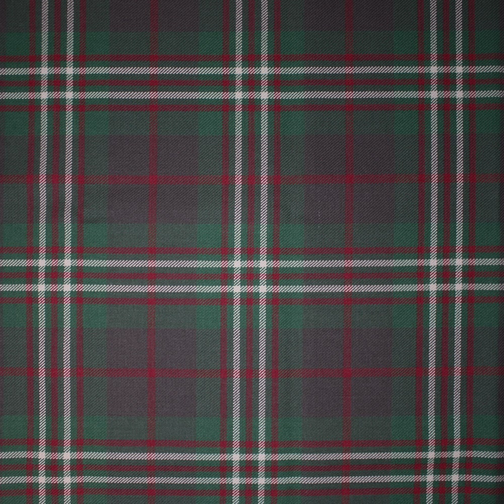 Scott Hunting Muted fabric woven by Marton Mills