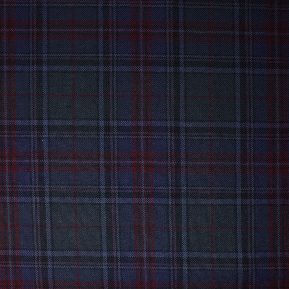 Stewart Grey* fabric woven by Marton Mills