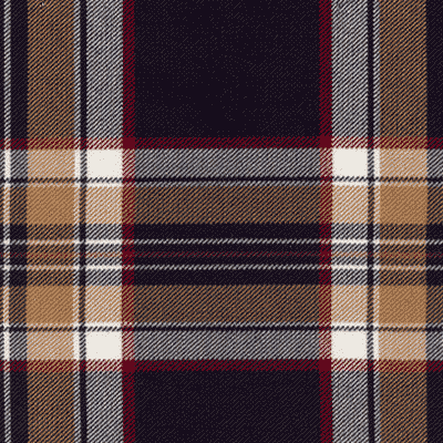 Stewart (M) (Navy) fabric woven by Marton Mills